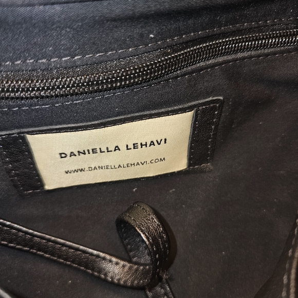 Daniella Lehavi Iconic Mia Crossbody Genuine Leather Bag - Picture 11 of 14